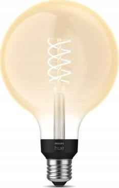 Паметна светилка Philips Hue White E27, 7W, 550 lm, бела