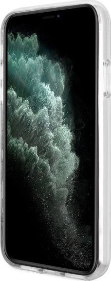 Mbulesë telefoni Guess GUHMN61H4STW për iPhone 11, hardcase 4G MagSafe, kafe
