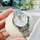 Orë për femra Tissot Lady Heart Flower Powermatic 80 T050.207.11.117.05, e argjendtë