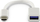 Adapter USB LMP USB-C në USB-A, USB 3.0, i bardhë