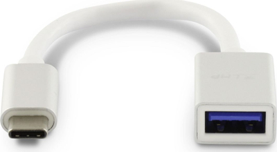Adapter USB LMP USB-C në USB-A, USB 3.0, i bardhë