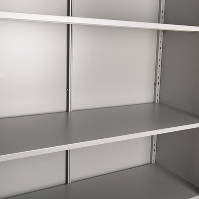 Dollap  metalike Clod 2-derë 90×40×190 Hcm (HM11981), gri
