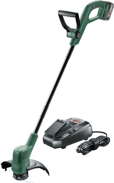 Trimer bari Bosch EasyGrassCut 18-26, 18V 2.5Ah, gjerësi prerje 26 cm, jeshil