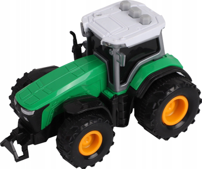 Lodër traktor Norimpex 8793 me makinë mbjellëse, për kalamaj 3+, jeshil me t kuqe