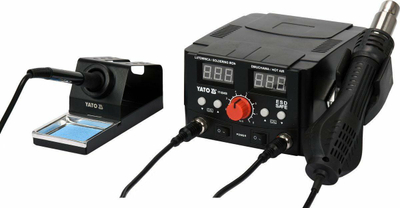 Stacion saldimi Yato Digital YT-82458, 75W, HOT AIR, i zi
