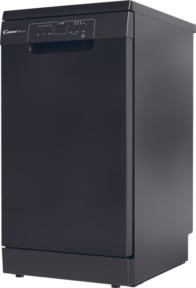 Enëlarëse Candy CDPH 2L1047B, 45 cm, 10 komplete, e zezë