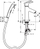 Bateri lavamani Hansgrohe Talis S 72290000, me dush bideti, krom