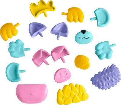 Lodër kreative Fisher-Price Little Animal Potato HXP18, 17 pjesë, 3+ vjet, shumëngjyrëshe