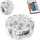 Lampë nënujore APT ZD115, 10 LED RGB, me telekomandë, transparente
