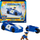 Lodër Paw Patrol Chase Mini Vehicle Set, 2 në 1, me figurine, blu