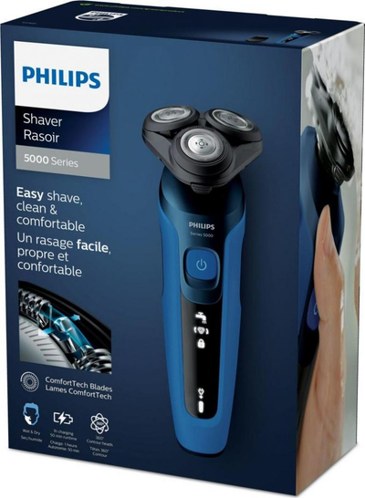 Брич Philips Series 5000 S5466/17, 100-240 V, црна/сина