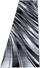 Rrugicë Ayyildiz Carpets Parma 9210, 80x300cm, trashësi 9mm, gri me të zezë