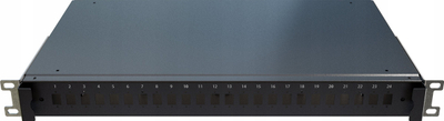 Patch panel optik Stalflex TFSP 19" 1U 24 porta SC, i zi