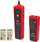 Testues kabllosh rrjeti Uni-T UT-682, gjet çifte telash, tester RJ45, i kuq