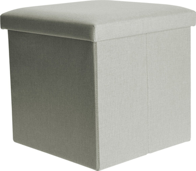 Tabure me hapsir brenda Storage Solutions, 2 në 1, 38x38x38cm, jeshile e çelët