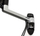 Mbajtëse muri për monitor Ergotron LX HD Wall Swing 45 268 026, deri 42\", deri 22.7 kg, zi‑argjend