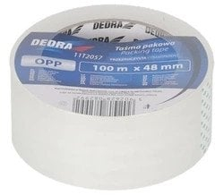 Транспарентна леплива лента ДЕДРА 11T2056, 48mm, 60m