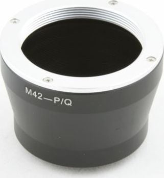 Adapter objektivi Pixco PENTAX Q në M42, bronz, i zi
