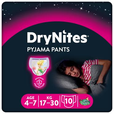 Pelena nate DryNites®  Vajza 4-7 vjeç