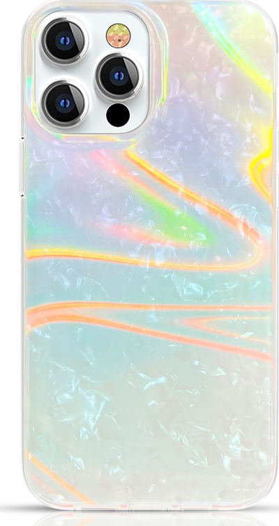 Mbrojtëse telefoni Kingxbar Shell Series për iPhone 13 Pro, PC TPU, blu perlë