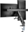 Mbajtëse tavoline për monitorë LogiLink BP0102, për 2 monitorë 17"-27", metal, e zezë
