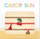 Set byzylyku Calico Sun Riley Cherries, 3 copë, e kuqe dhe ari