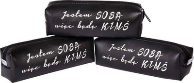Kuti lapsash Pen Case Pen 422, formë kube, lëkurë eko, shumëngjyrëshe