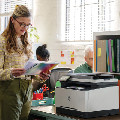 Printer multifunksion HP Color LaserJet Pro 3302sdw, A4, WiFi, i bardhë