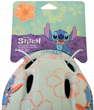 Helmetë biçiklete për kalamaj Kubbinga Binco Stitch, unisex, me madhësi që rregullohet 52-56 cm, shumëngjyrëshe