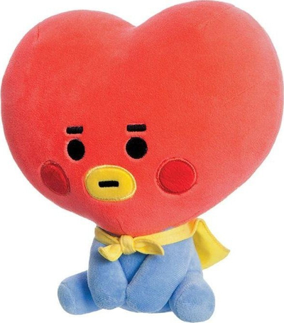 Loder pelushi Aurora BT21 Baby TATA 61474, 8", blu edhe e kuqe