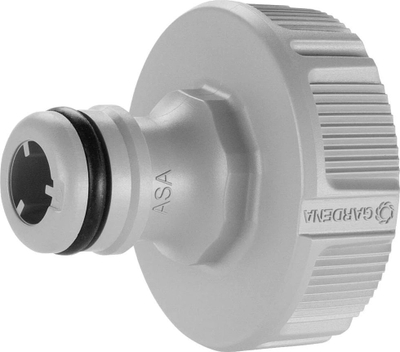 Adapter rubineti Gardena 1", 33.3mm, sistem origjinal, portokalli