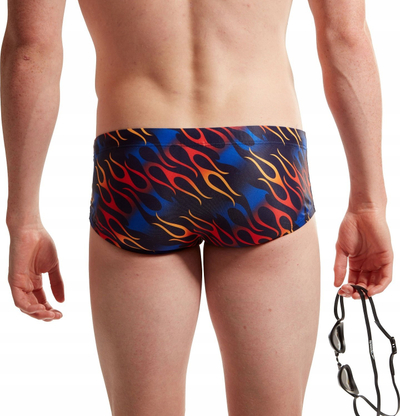Rroba banje për çunat Speedo Club Training 13.5cm, Endurance+, blu portokalli
