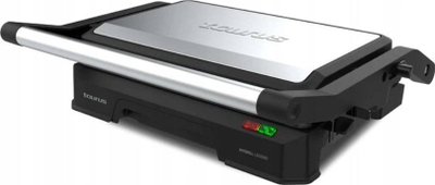 Тостер електричен Taurus My Grill Legend, 1000W, плочи со нелеплива обвивка, сребрен инокс