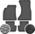 Tapete gome dyshemeje Rubber Floor Mats për Audi A4 B8 A5, set 4 pjesë, të zeza