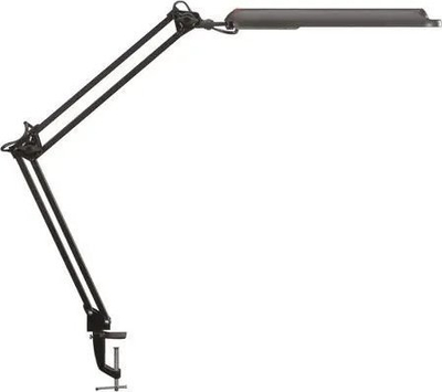 Lampë tavoline me kapëse Maul MAULantlantic, LED 9W, dritë e bardhë dite, e zezë