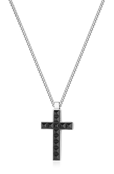 Qafore për meshkuj S'Agapõ Cross Current SPD06, e argjendtë/zezë