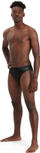 Rroba banje Speedo Eco Medley Logo, stil briefs, material ECO EnduraFlex, të zeza
