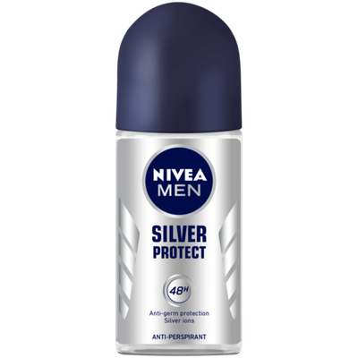 Deodorant Roll On Nivea, Silver Protect, 50 ml