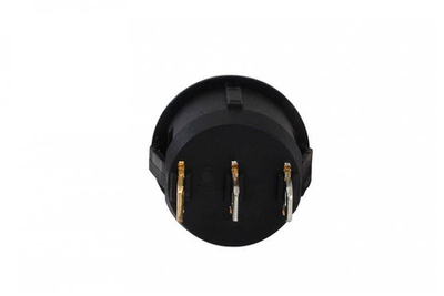 Çelës flip MTuning 3 pin, LED, 12V, i gjelbër