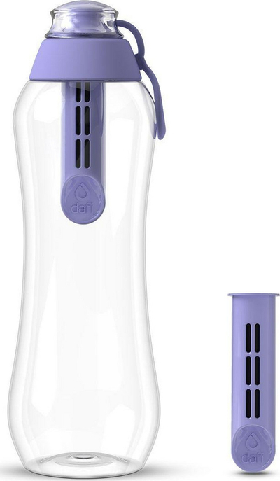 Shishe me filtër Dafi 500 ml, 1 filtër, vjollcë