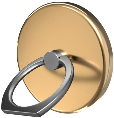 Магнетска држач за телефон IDeal of Sweden IDEAL Magnetic Ring Mount, вртлив прстен, функција држач, златна боја
