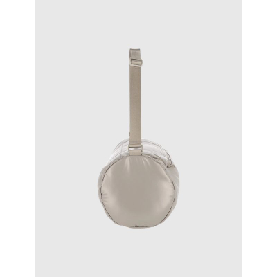 Çantë shpine 4F Barrel Bag 4FRSS25ASBGU087, për në qytet, me rrip që shtyhet, bezhë