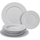 Pjata set 6 copë Lamart LT9080, të bardha