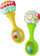 Lodra trokitëse Fisher Price, 2 copë, shumëngjyrëshe