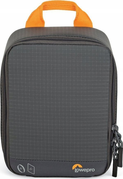 Këllëf për filtra fotografikë Lowepro GearUp Filter Pouch 100, i vogël, me xhepa mrena, gri e errët