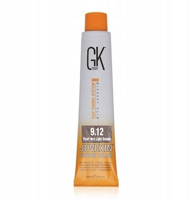 Bojë flokësh GK Hair Global Keratin Cream Colour 912, pa amoniak, 100ml, Very Light Pearl Blonde