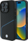Mbulesë telefoni BMW BMHMP16X23RDCLK për iPhone 16 Pro Max, lëkurë, MagSafe, e zezë