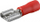 Set konektorësh Wentronic FSH 2.8 R 17000, 0.5–1 mm², 100 copë, i kuq