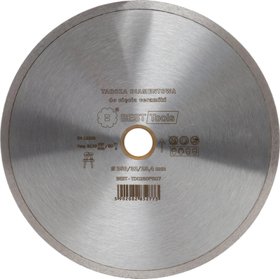 Disk diamant BEST Tools TDC250PRO7, 250mm, bosh 32/25.4mm, ngjyrë argjendi