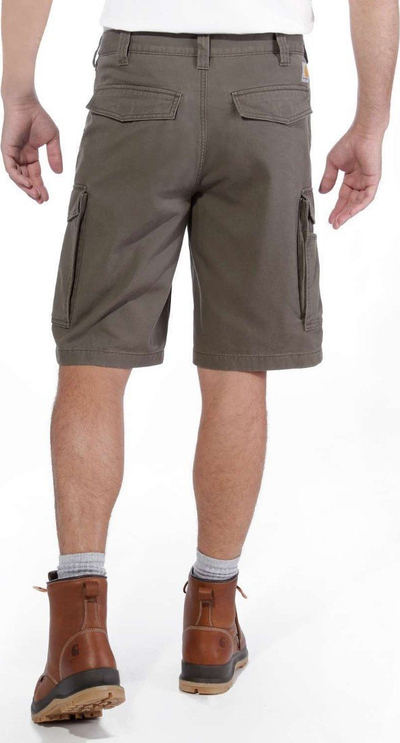 Shorce cargo Carhartt Rigby Rugged, për burra, Dark Brown, madhësia W30